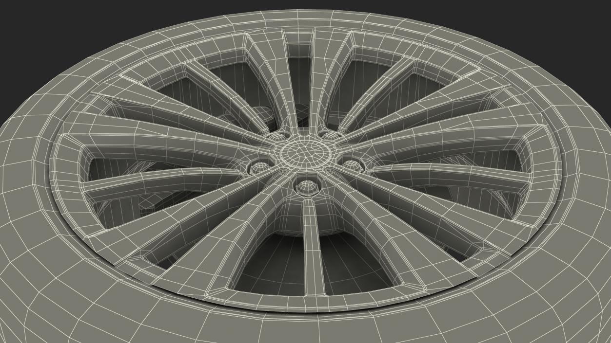 3D model Range Rover Wheel(1)