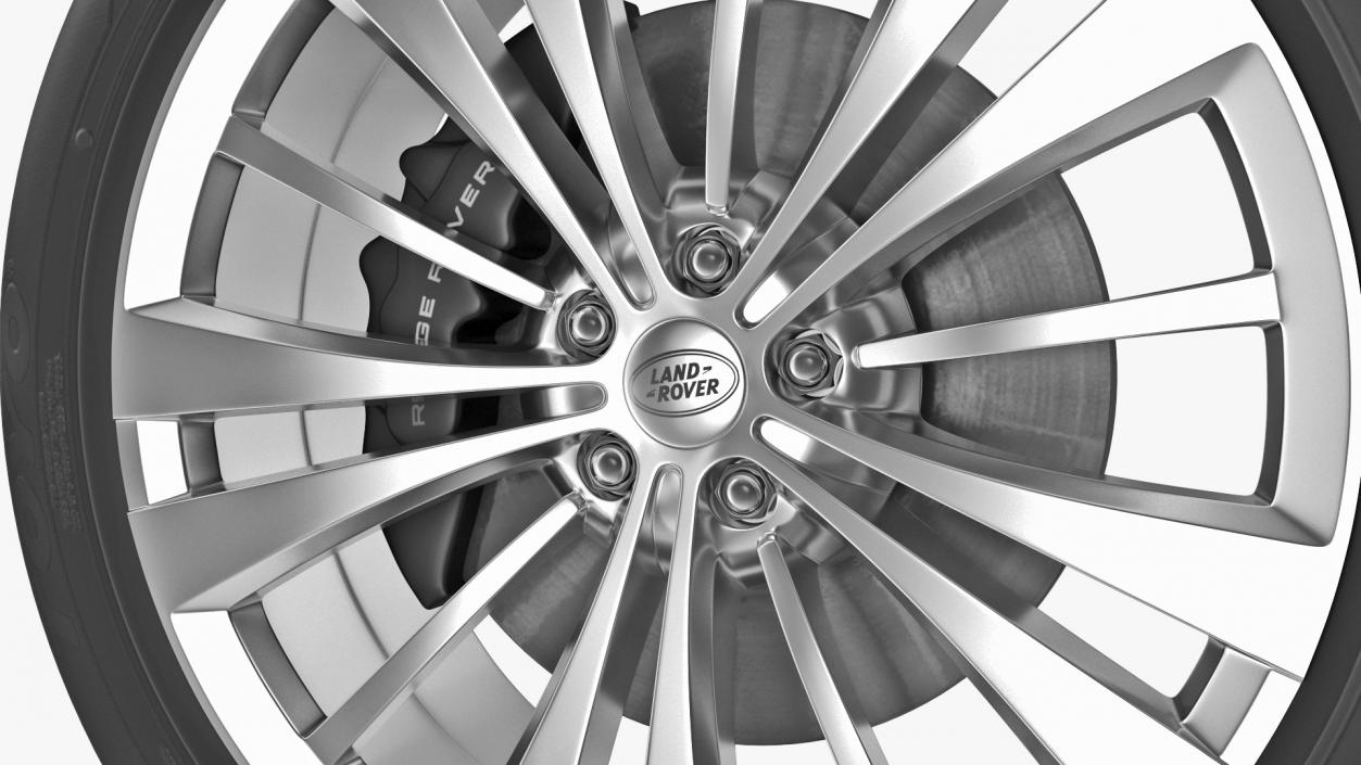 3D model Range Rover Wheel(1)