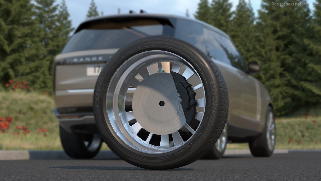 3D model Range Rover Wheel(1)