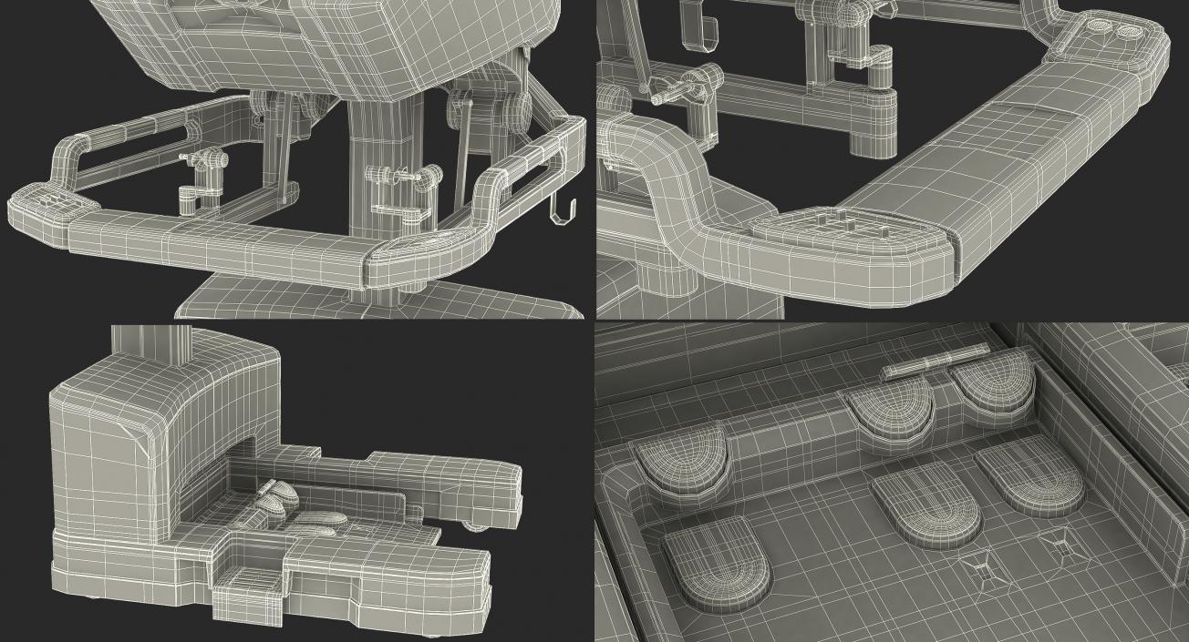 Da Vinci Surgical System 3D model