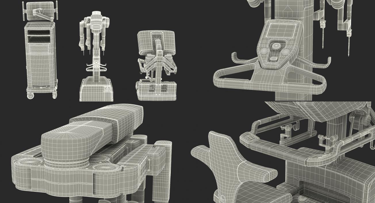 Da Vinci Surgical System 3D model