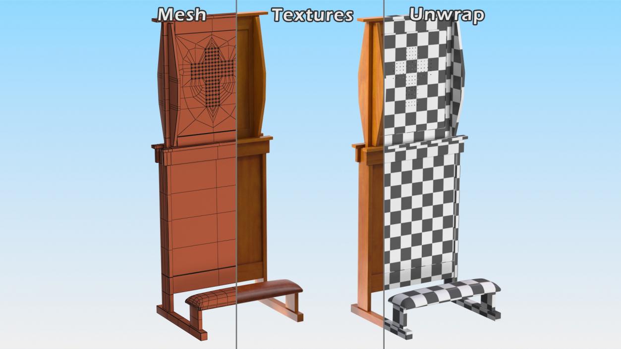 3D Church Furnishings Collection 3