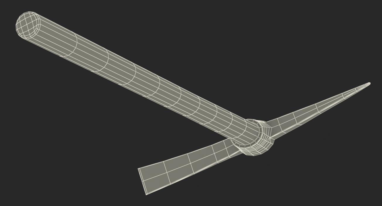 3D Large Pickaxe model