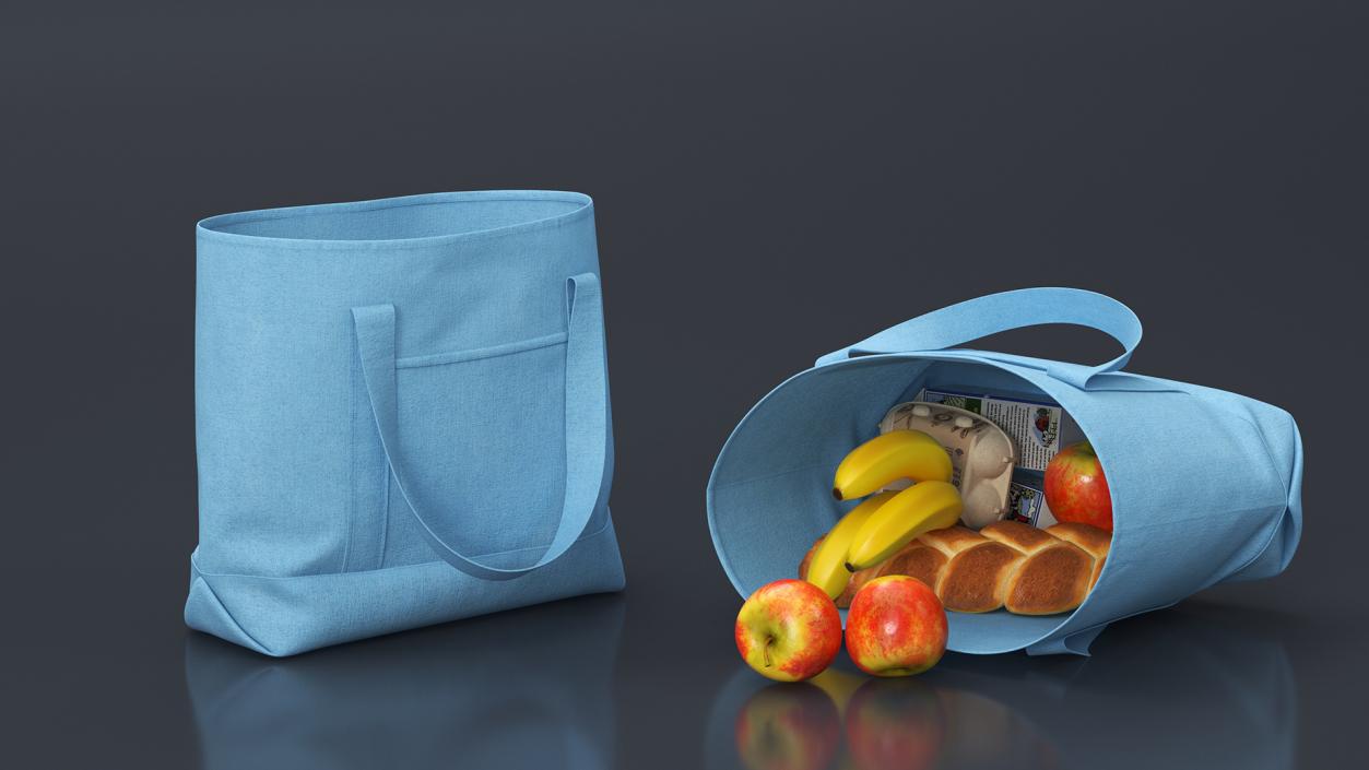 3D Grocery Bag