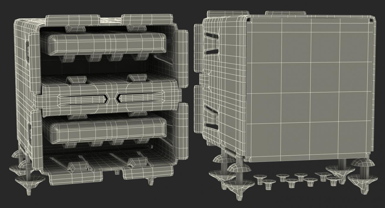 3D USB Connector model