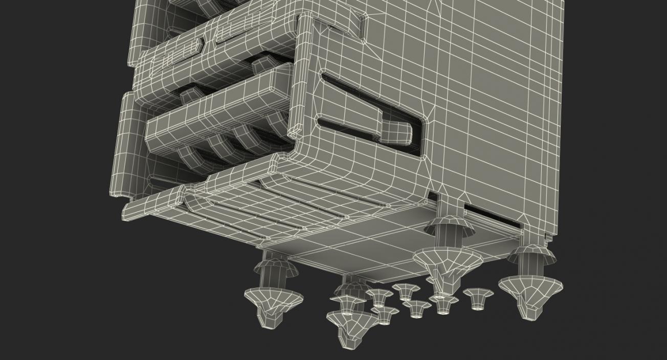 3D USB Connector model