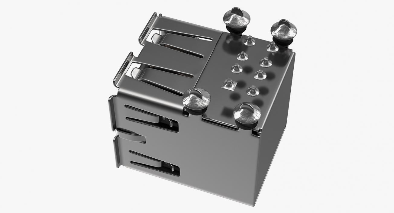 3D USB Connector model