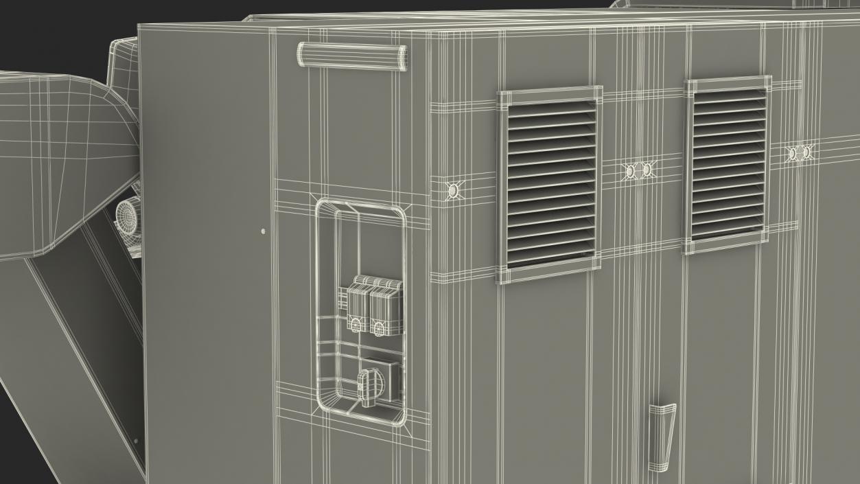 CNC Lathe Universal Turning Center 3D model