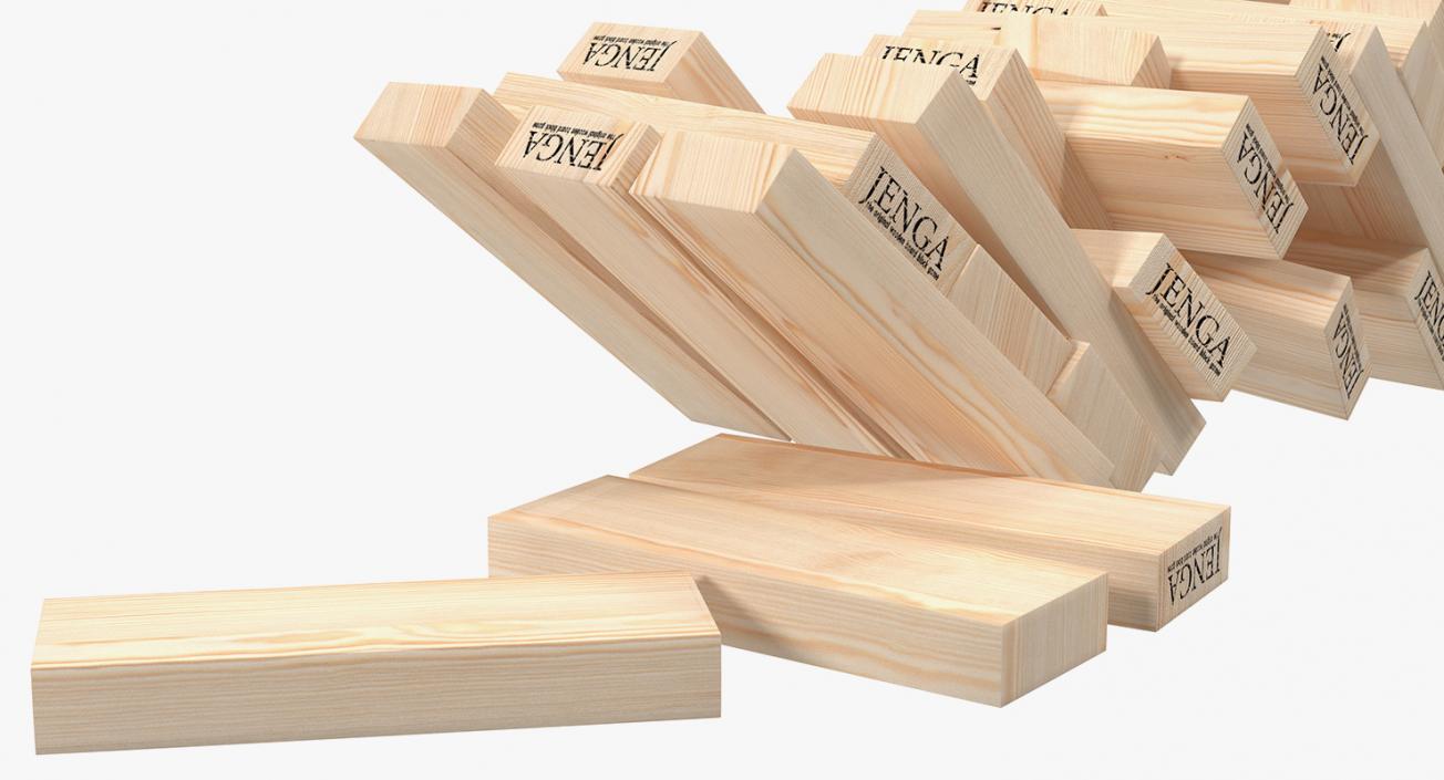 Jenga Game Bricks 3D