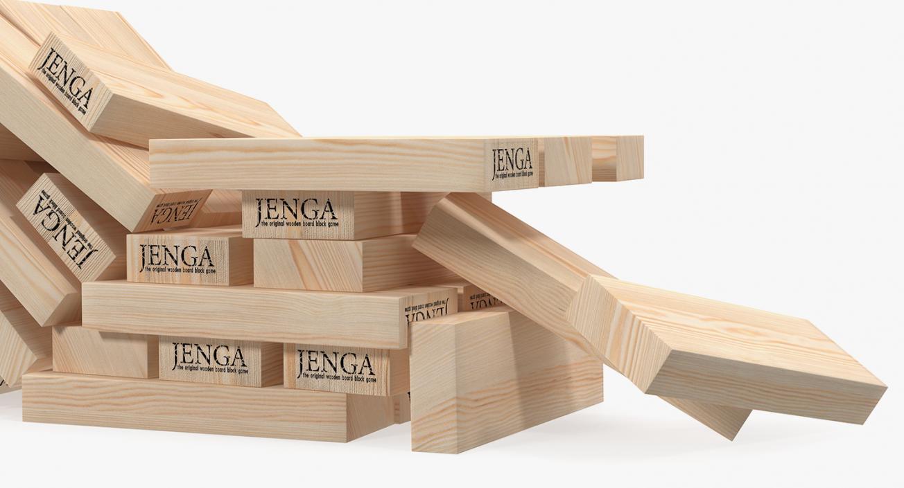 Jenga Game Bricks 3D