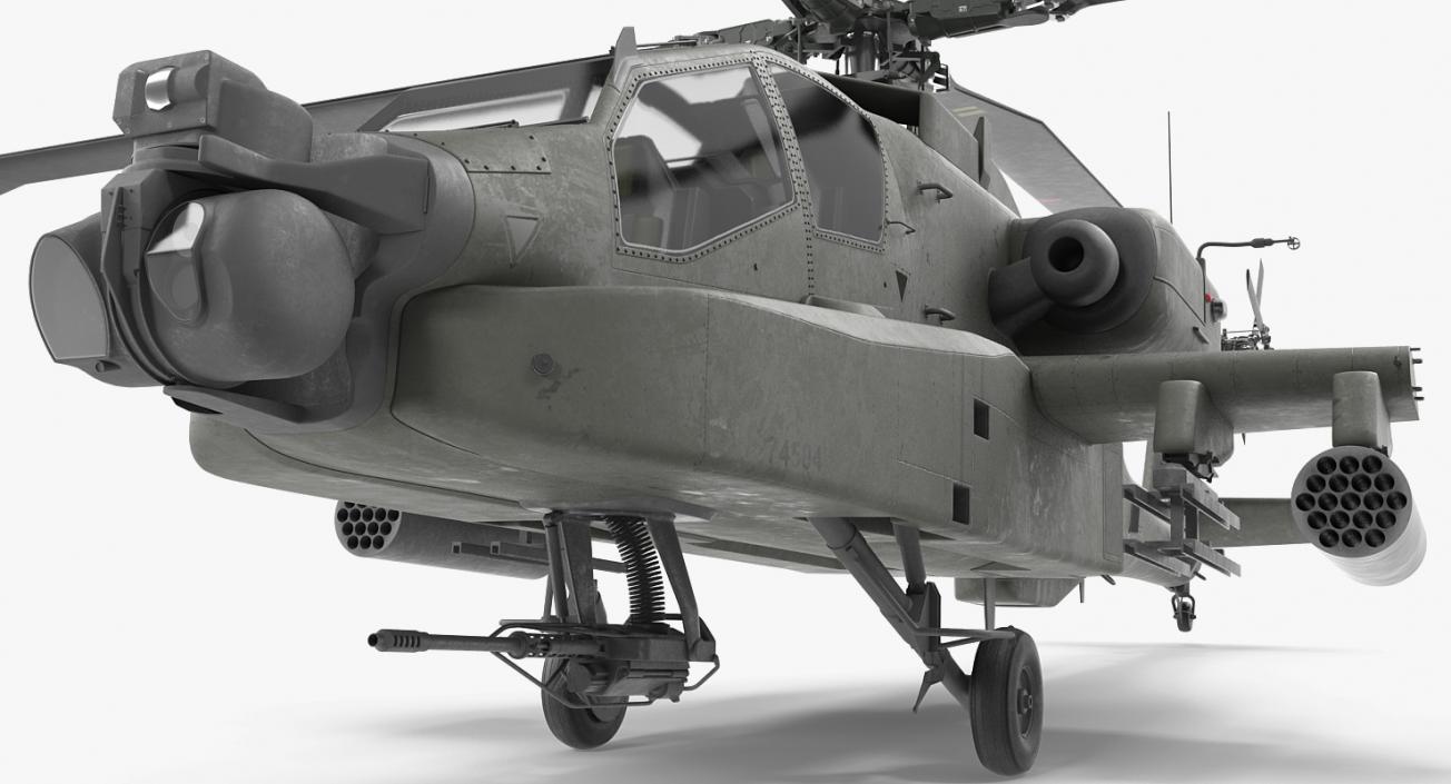 3D AH-64D Apache Longbow