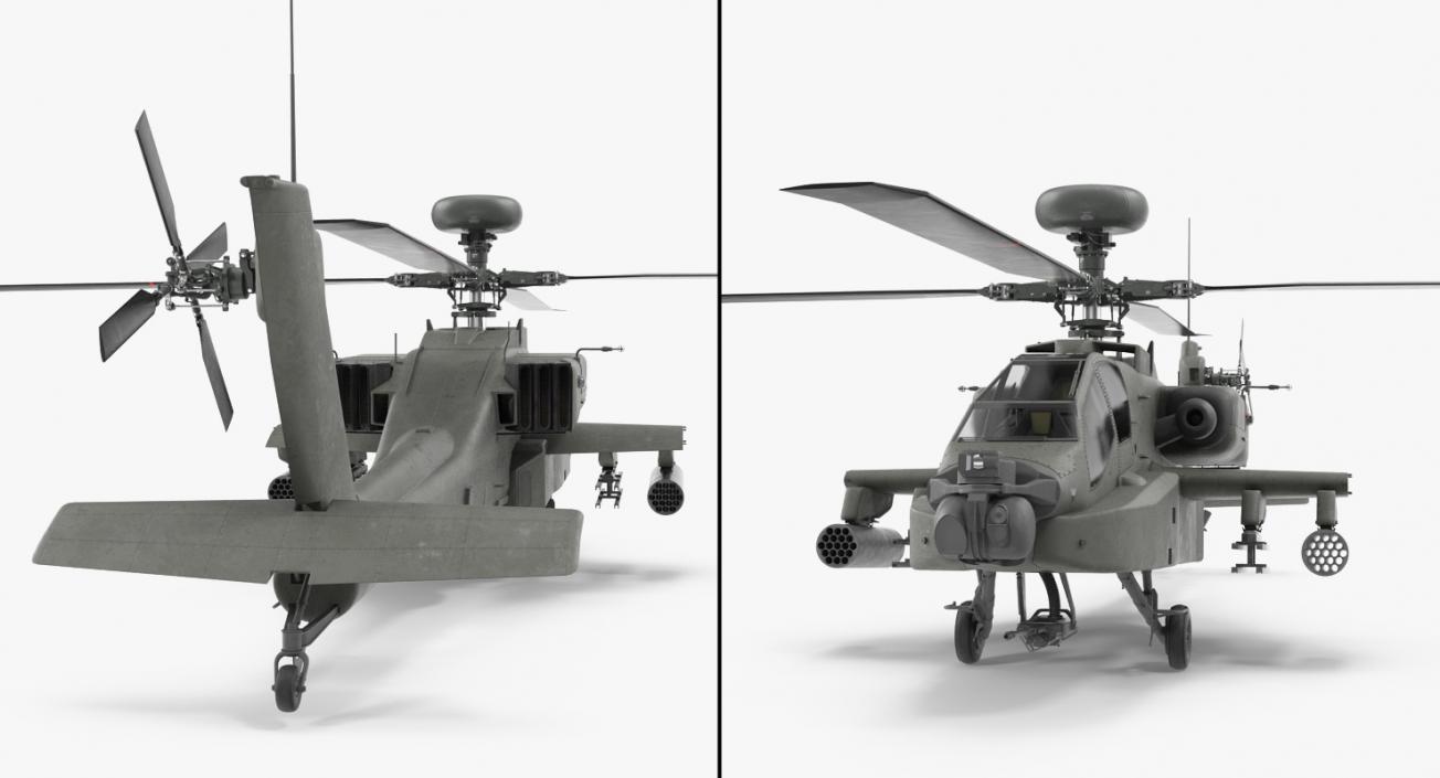 3D AH-64D Apache Longbow