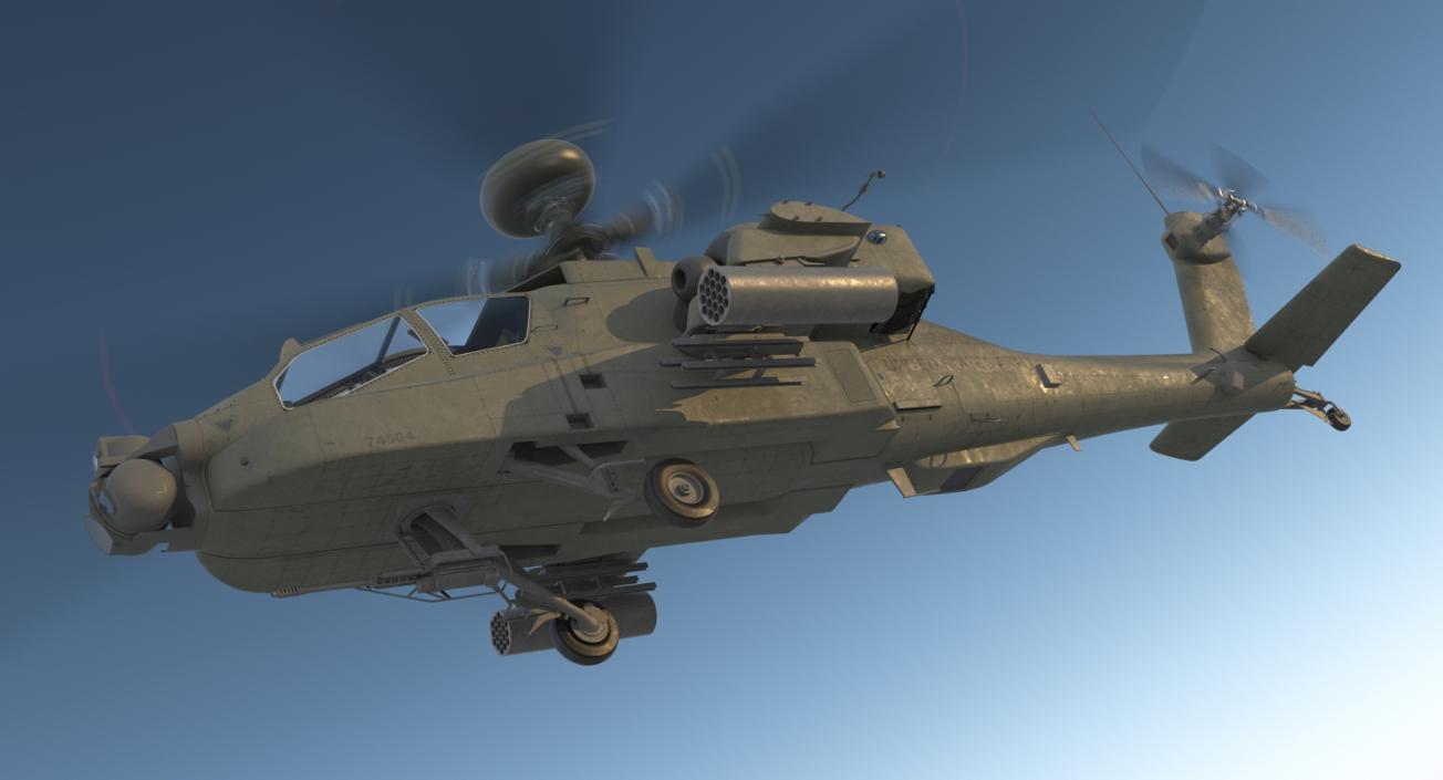 3D AH-64D Apache Longbow