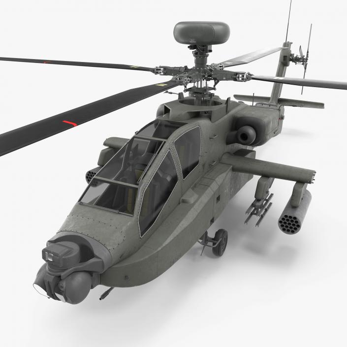 3D AH-64D Apache Longbow