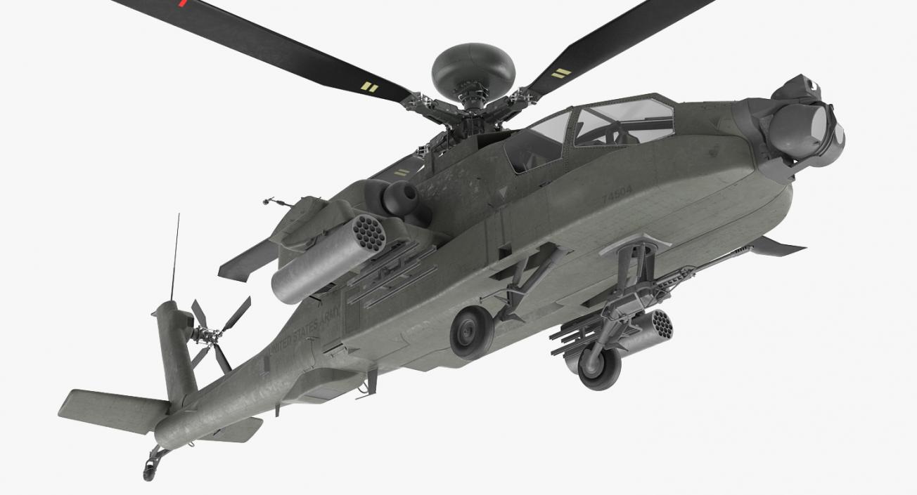 3D AH-64D Apache Longbow