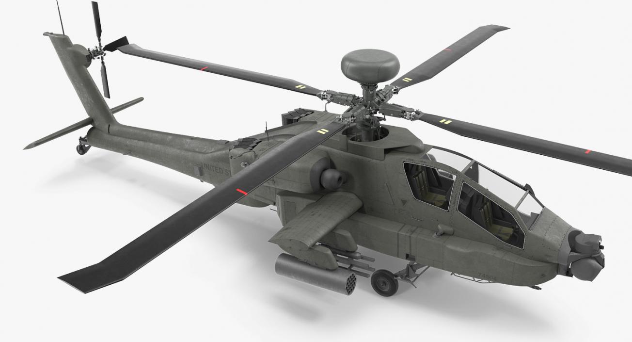 3D AH-64D Apache Longbow