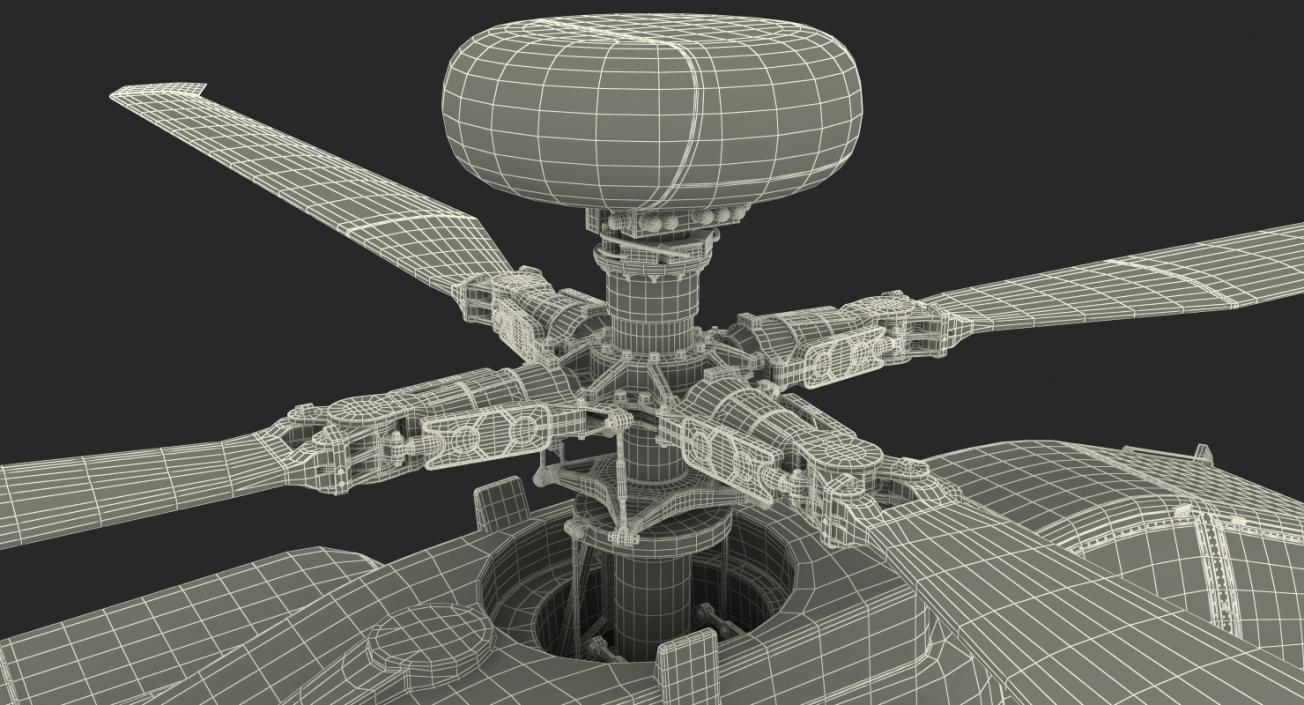 3D AH-64D Apache Longbow