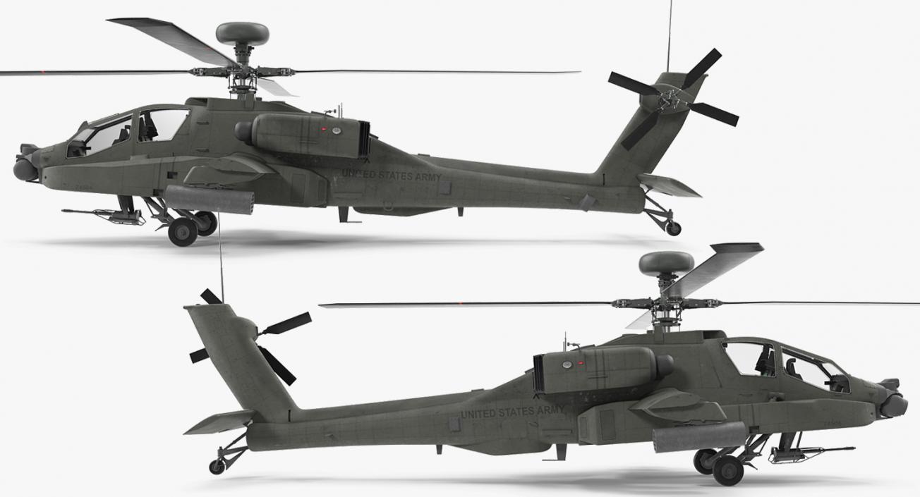 3D AH-64D Apache Longbow