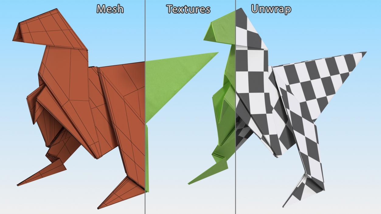 3D Origami Paper Toys Collection 4