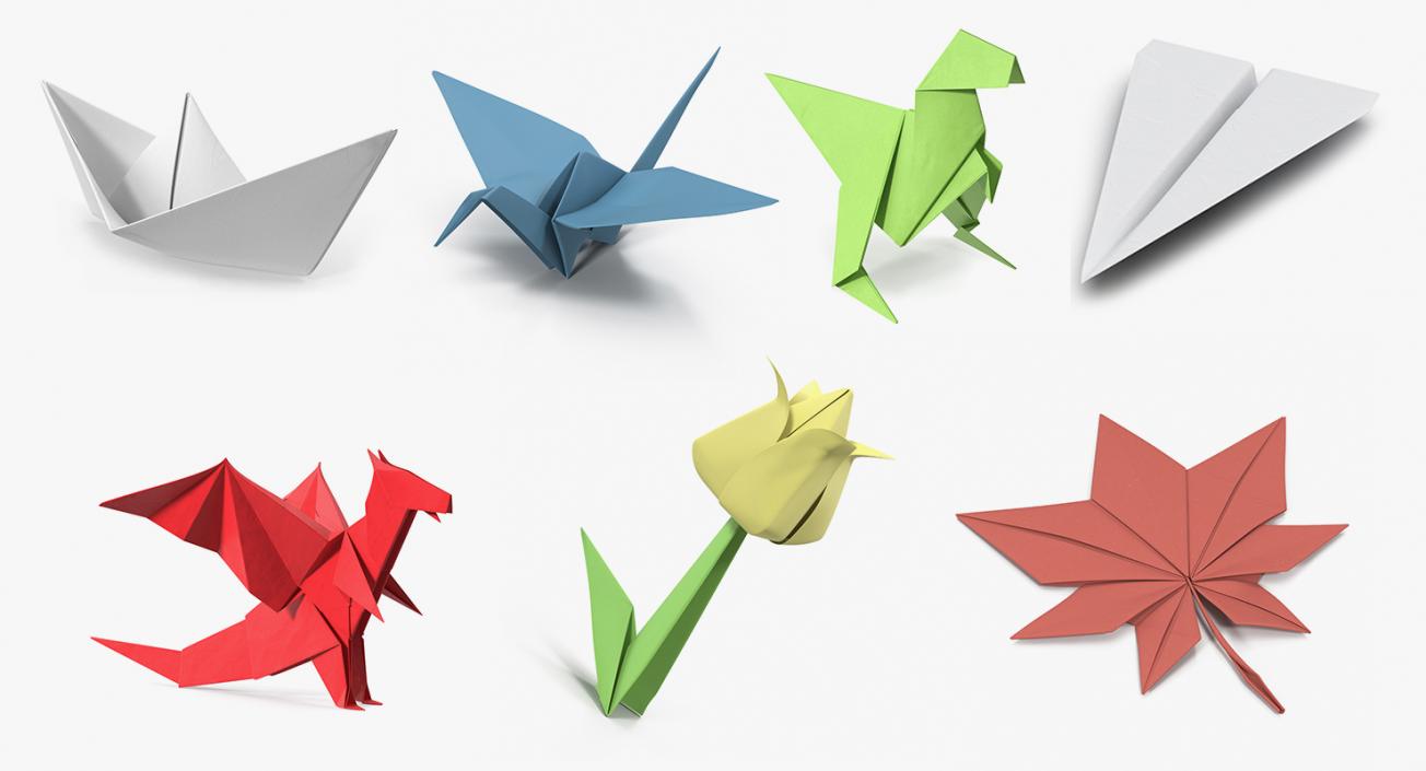 3D Origami Paper Toys Collection 4