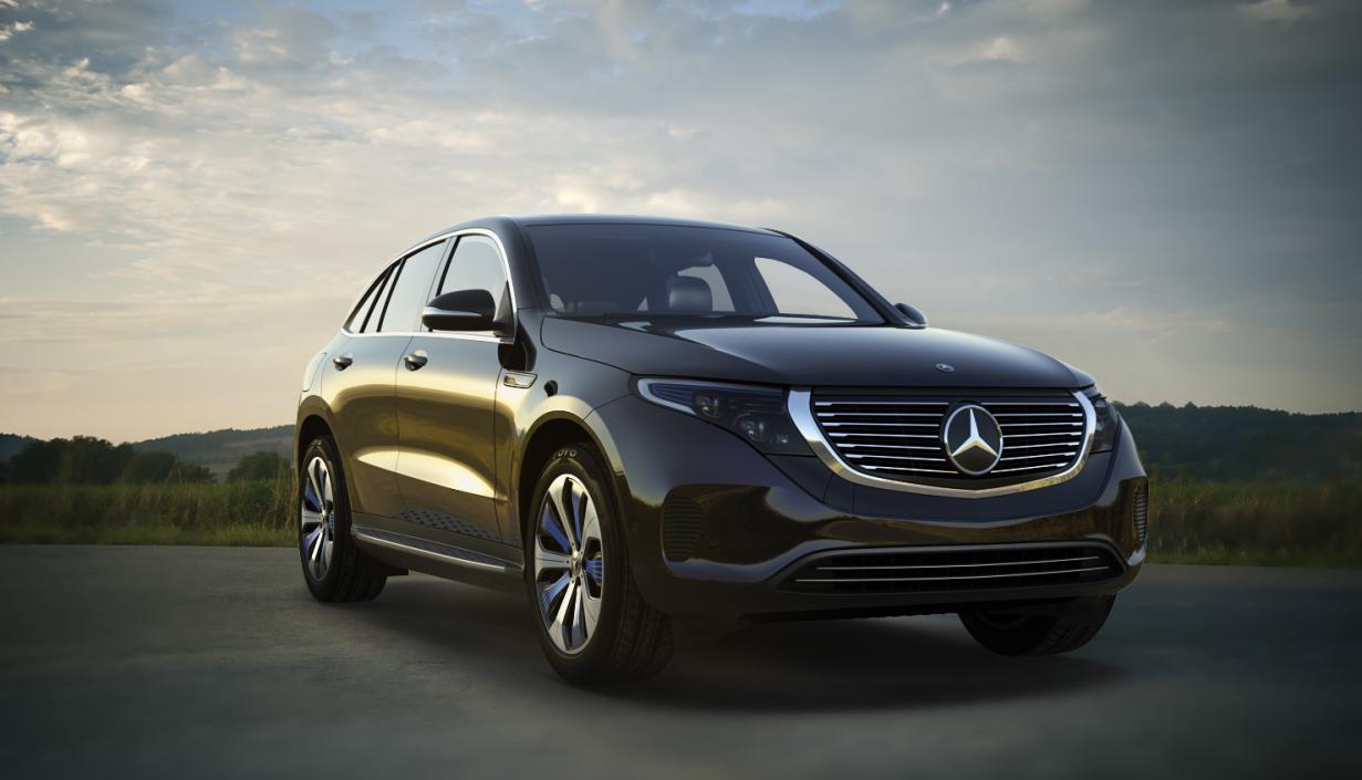 Mercedes Benz EQC 3D