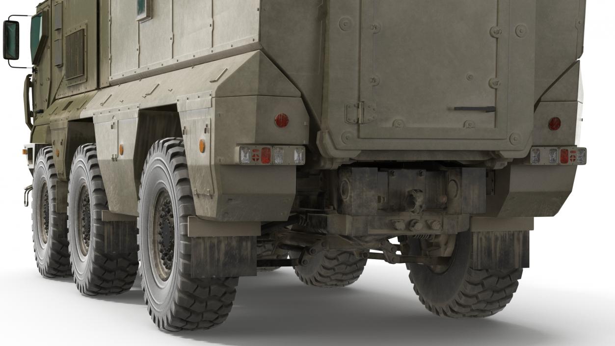 KAMAZ Typhoon Simple Interior 3D model