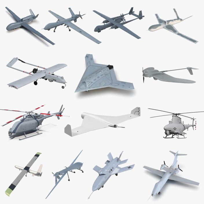 3D UAV Collection 7