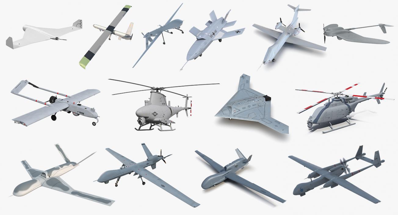 3D UAV Collection 7