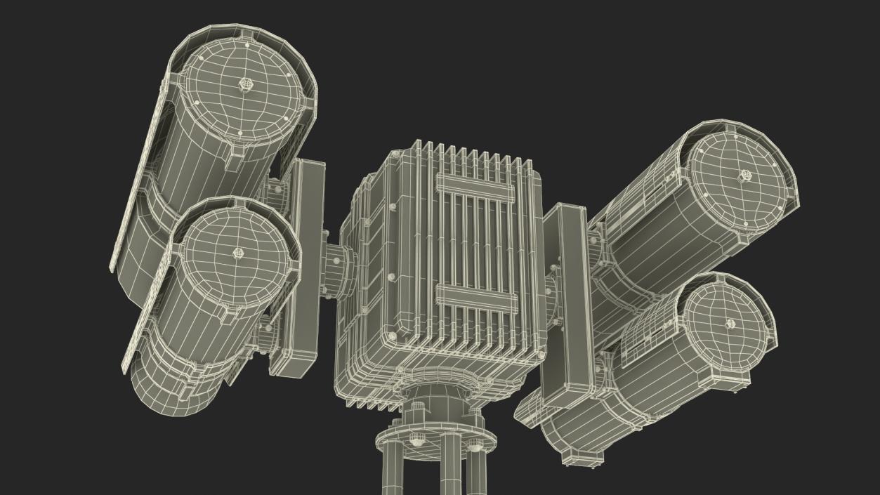 Multi-Sensor Camera JAEGAR Dual Cameras 3D model