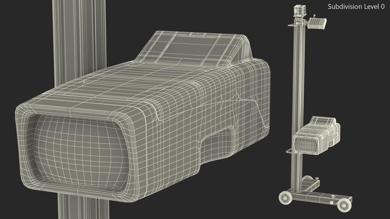 Vehicle Headlight Beam Tester 3D model