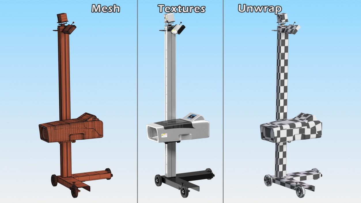 Vehicle Headlight Beam Tester 3D model