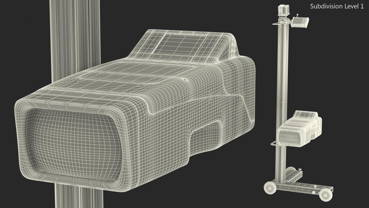 Vehicle Headlight Beam Tester 3D model