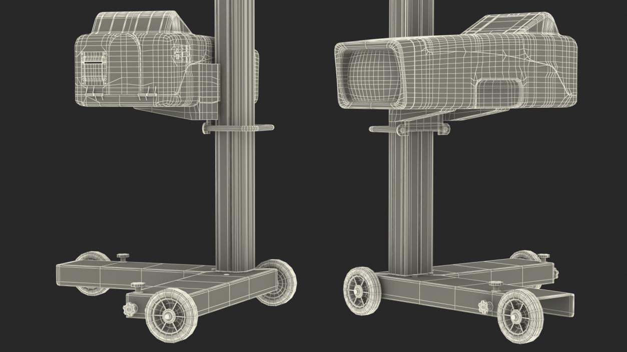 Vehicle Headlight Beam Tester 3D model