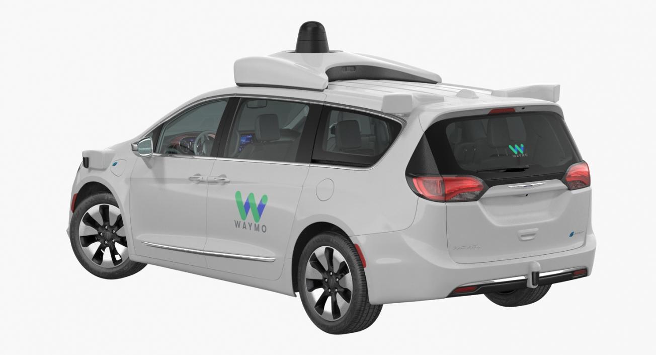 3D model Waymo NAIAS 3 Self Driving Car