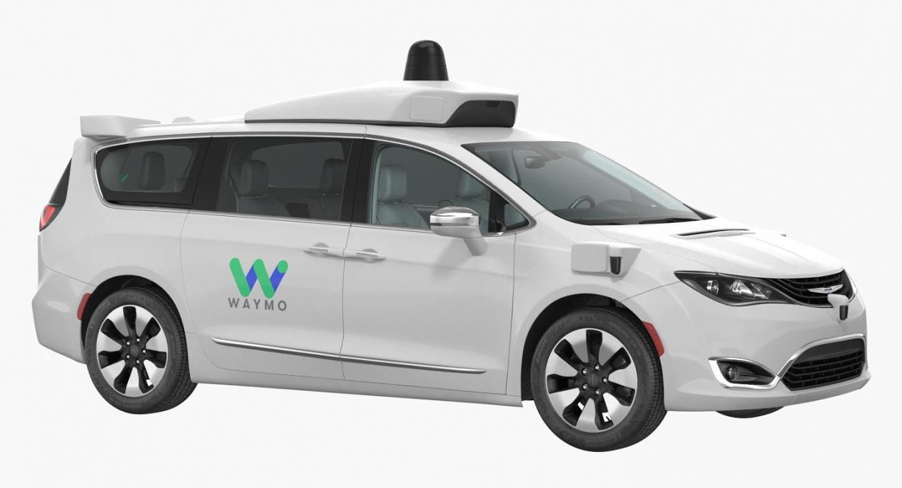 3D model Waymo NAIAS 3 Self Driving Car