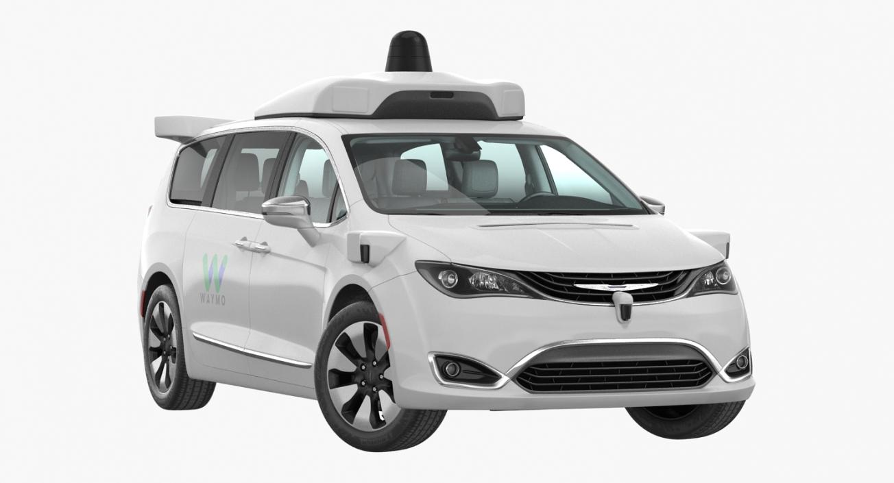 3D model Waymo NAIAS 3 Self Driving Car