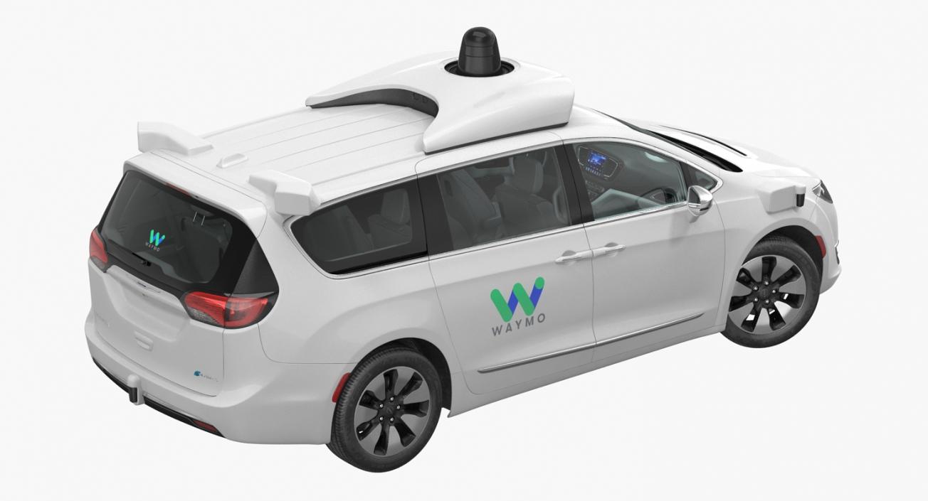 3D model Waymo NAIAS 3 Self Driving Car