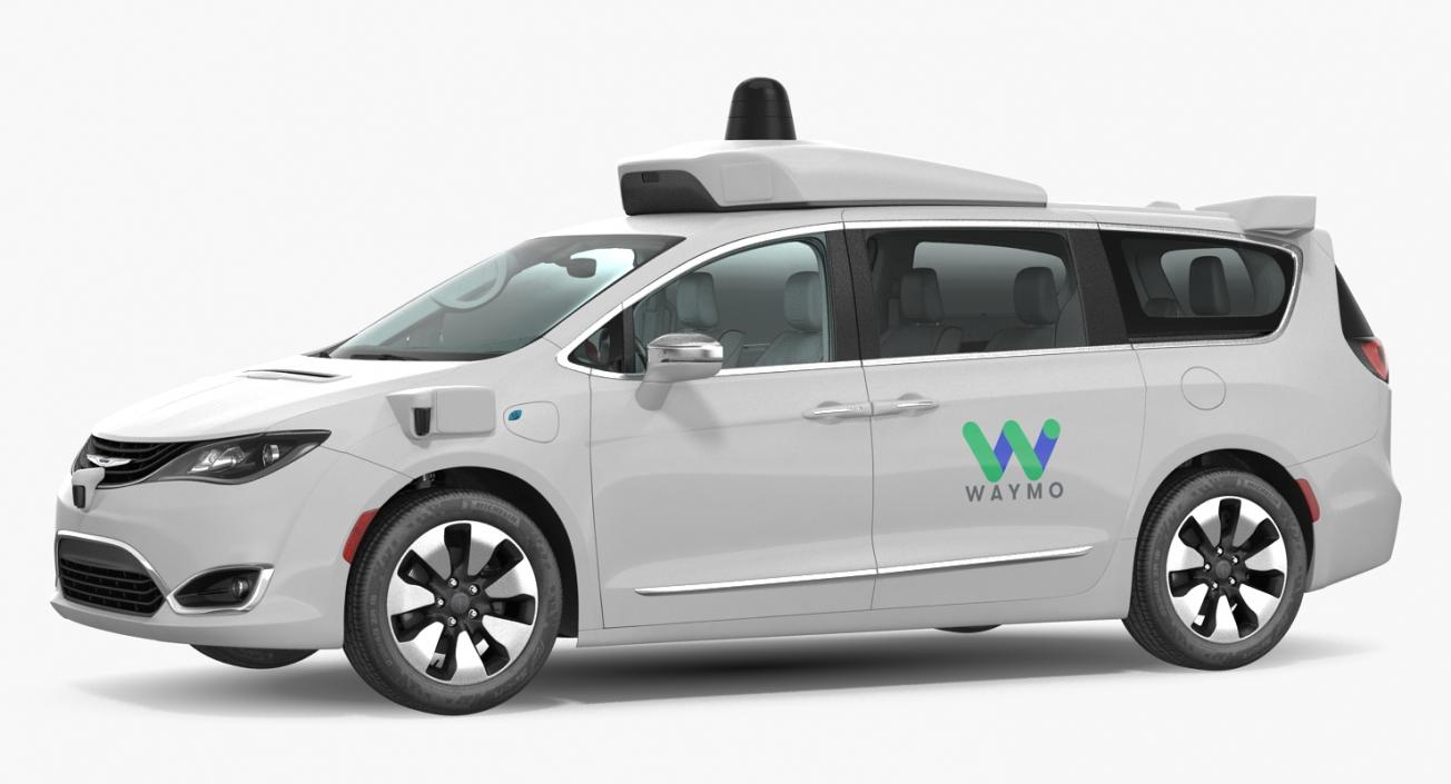 3D model Waymo NAIAS 3 Self Driving Car