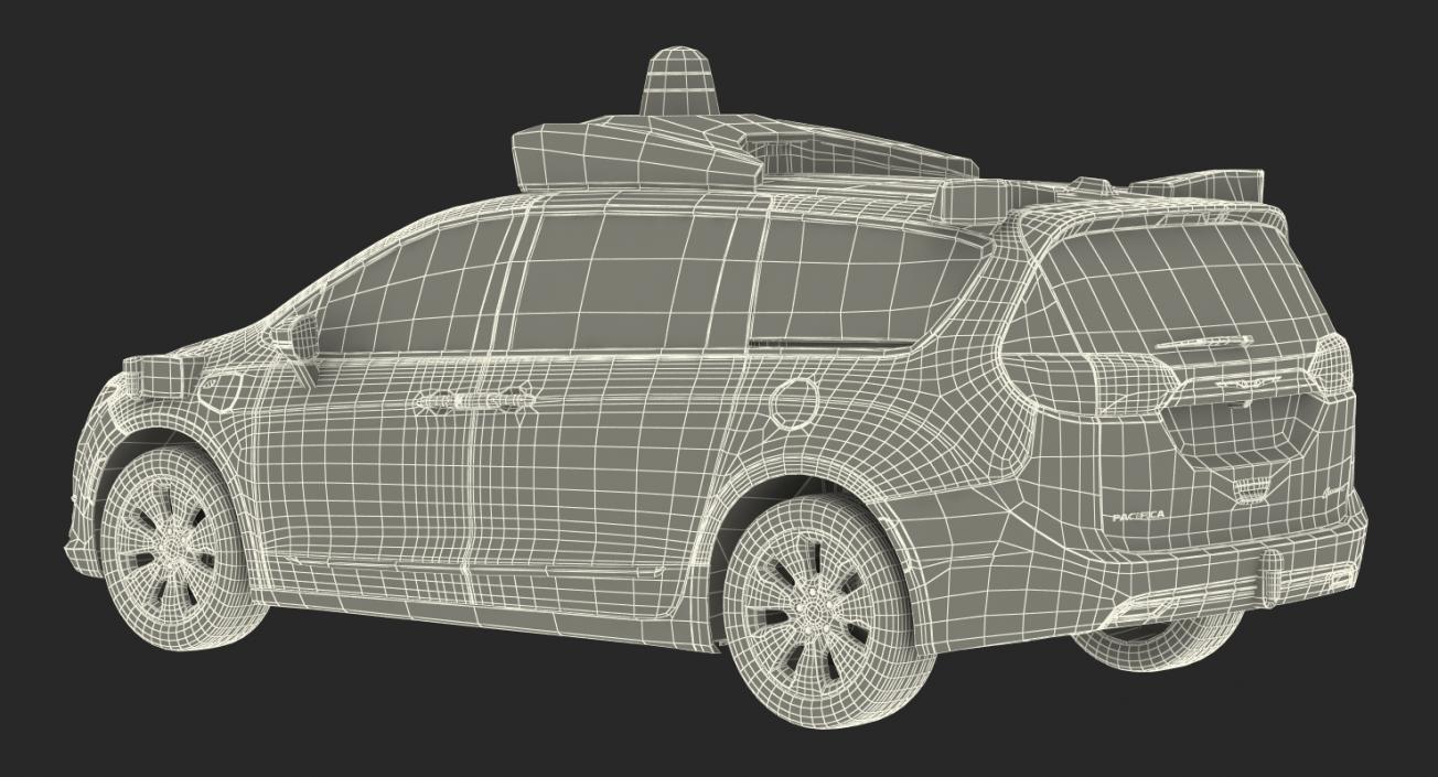 3D model Waymo NAIAS 3 Self Driving Car