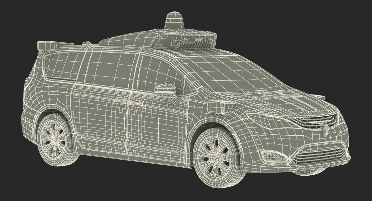 3D model Waymo NAIAS 3 Self Driving Car