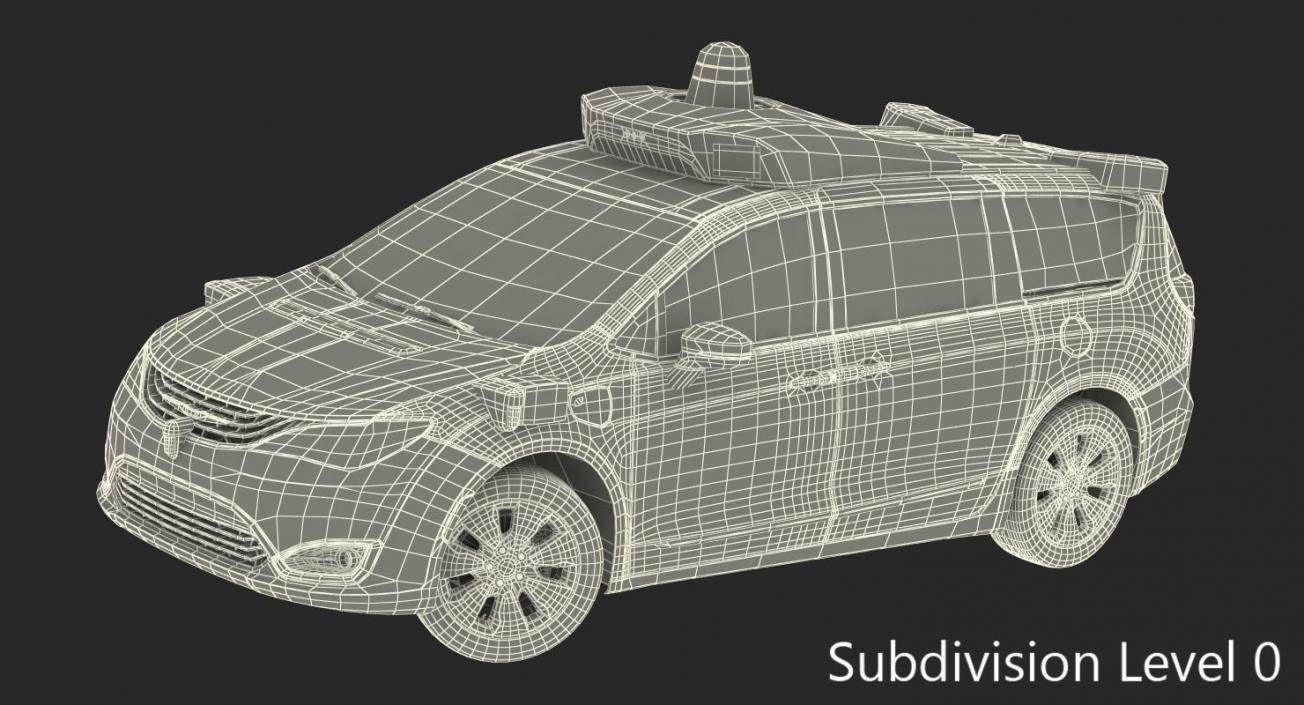 3D model Waymo NAIAS 3 Self Driving Car