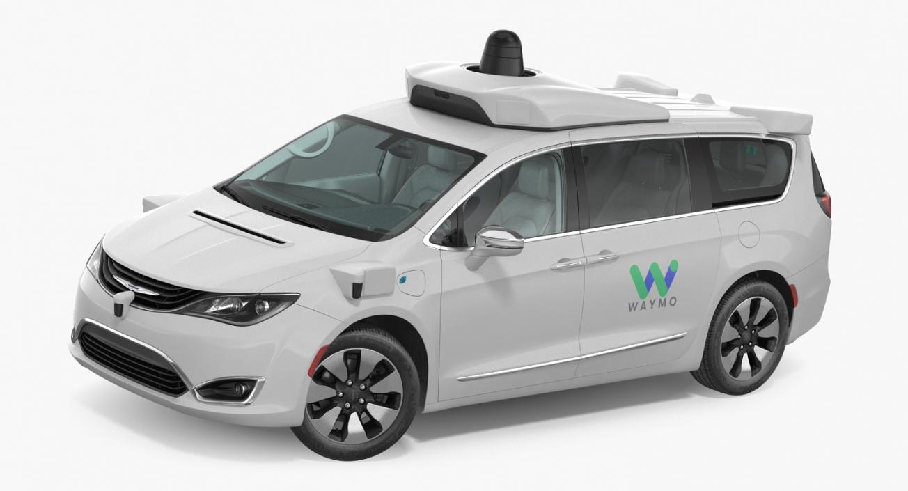 3D model Waymo NAIAS 3 Self Driving Car