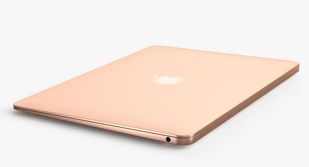 3D MacBook Air Gold