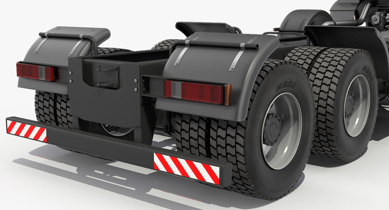 3D Heavy Utility Truck 8X8 model