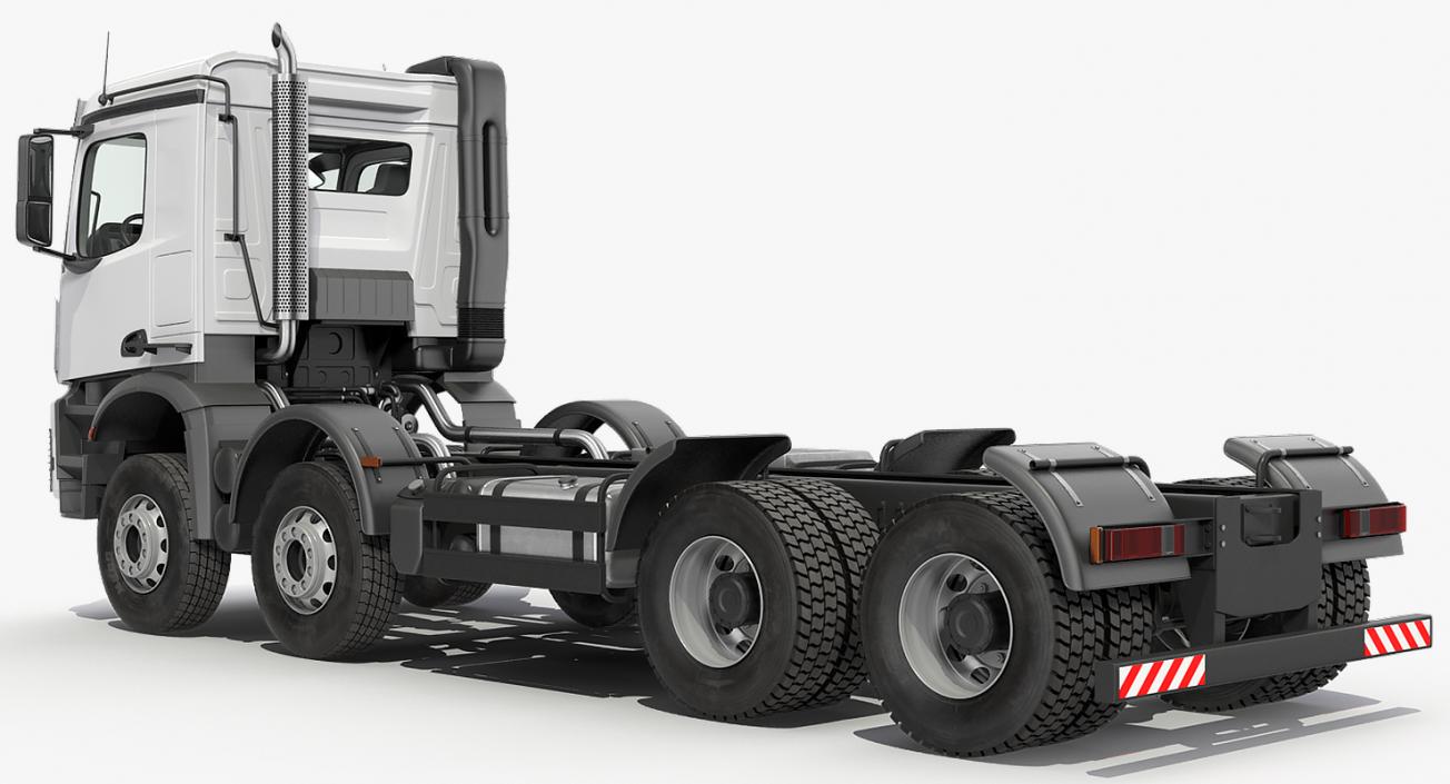 3D Heavy Utility Truck 8X8 model