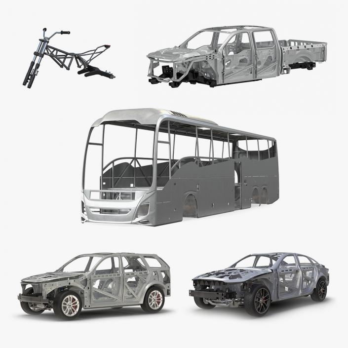 Vehicle Frames Collection 3 3D