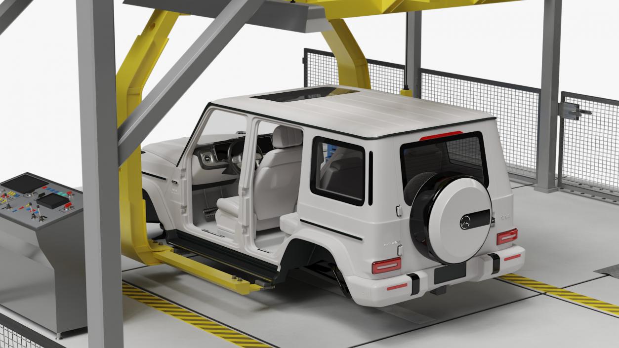 Mercedes Body Conveyor 3D