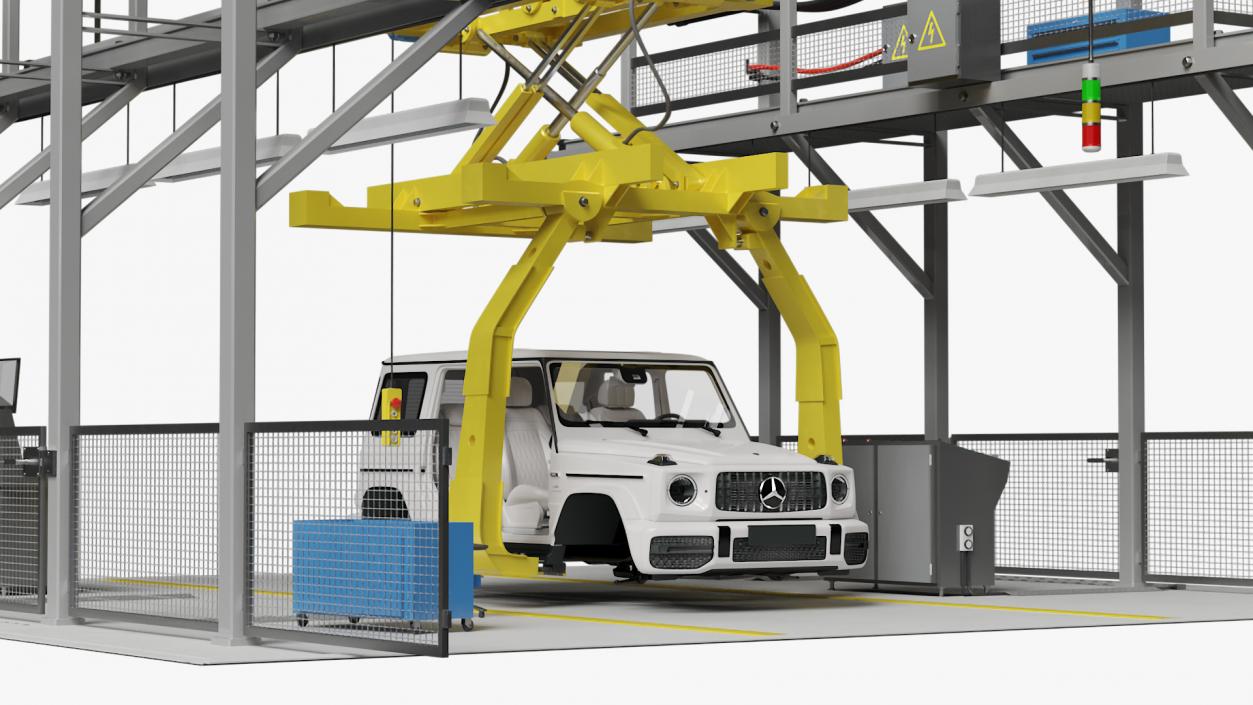 Mercedes Body Conveyor 3D