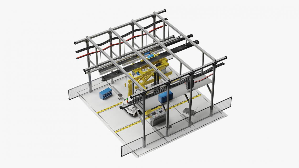 Mercedes Body Conveyor 3D