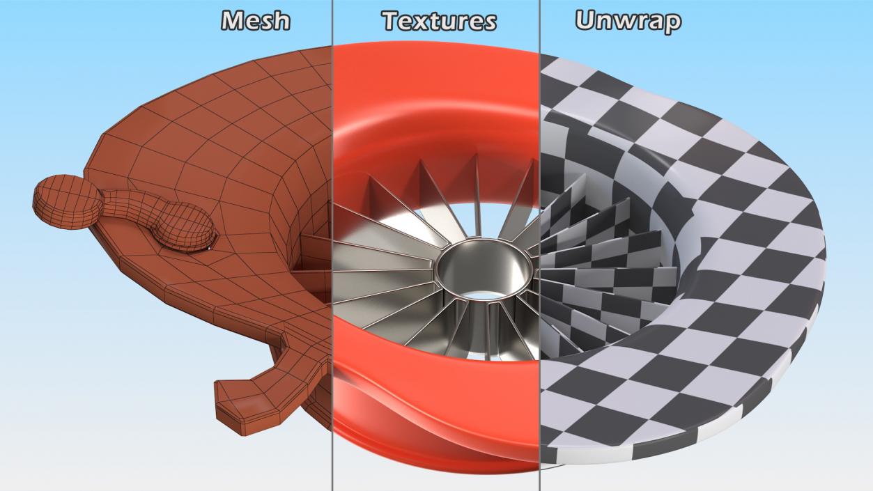 3D Fruit Divider Tool model